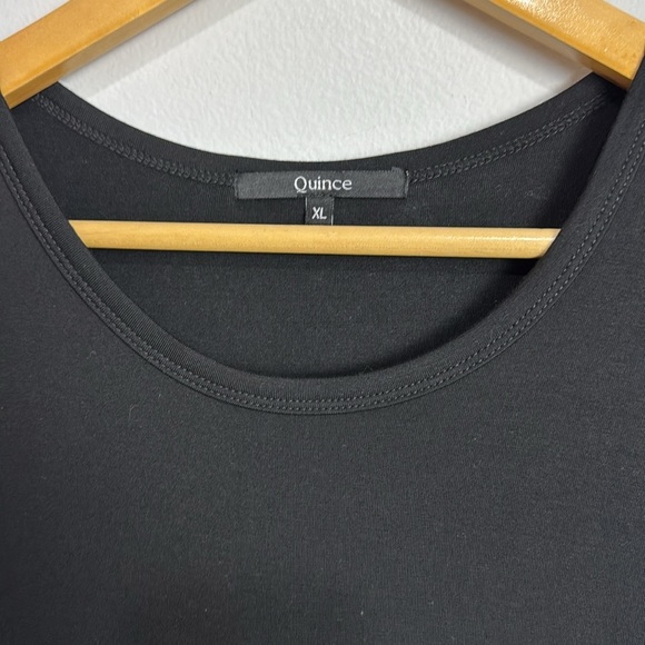 Quince Tencel Jersey Tank Maxi Dress XL Black - Picture 9 of 9